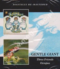 GENTLE GIANT - Three Friends / Octopus (2CD) - UK BGO Remastered Edition