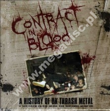 VARIOUS ARTISTS - CONTRACT IN BLOOD - History Of UK Thrash Metal (5CD) - UK Cherry Red Edition