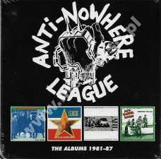 ANTI-NOWHERE LEAGUE - Albums 1981-1987 (4CD) - UK Captain Oi! Edition
