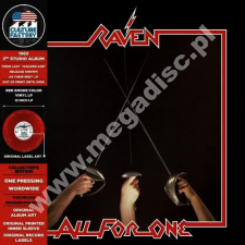 RAVEN - All For One - EU RED VINYL Limited Press