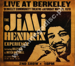 JIMI HENDRIX EXPERIENCE - Live At Berkeley - EU Remastered Digipack Edition