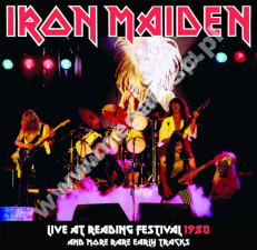 IRON MAIDEN - Live At Reading Festival 1980 And More Rare Early Tracks - EU Verne RED VINYL Press - VERY RARE