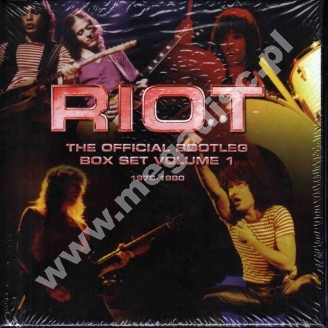 RIOT - Official Bootleg Box Set Volume 1 (1976-1980) (6CD) - UK Hear No Evil Edition