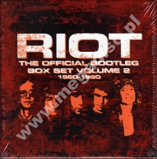 RIOT - Official Bootleg Box Set Volume 2 (1980-1990) (7CD) - UK Hear No Evil Edition - OSTATNIA SZTUKA