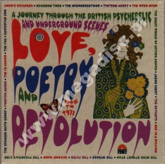 VARIOUS ARTISTS (UK psych) - Love, Poetry And Revolution - Journey Through The British Psychedelic And Underground Scenes 1966-72 - UK Grapefruit
