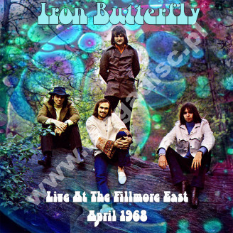 IRON BUTTERFLY - Live At The Fillmore East, April 1968 - FRA Verne Limited Press - POSŁUCHAJ - VERY RARE