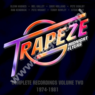 TRAPEZE - Midnight Flyers Complete Recordings Volume Two 1974-1981 (5CD) - UK Purple Records Remastered Edition