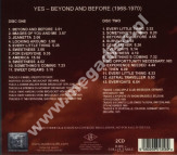 YES - Beyond And Before (1968-1970) (2CD) - UK Edition