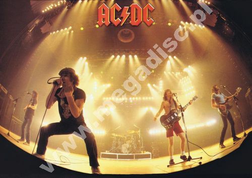 PLAKAT AC/DC - Live 1980 (50cm x 72cm) - - MEGADISC Sklep Muzyczny