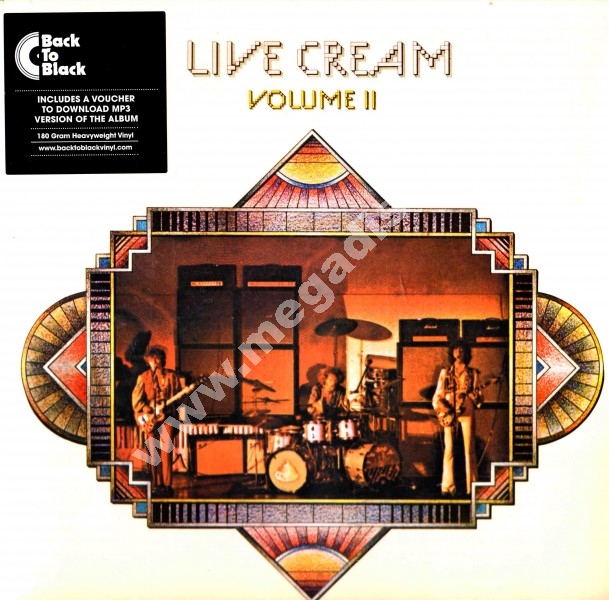 CREAM Live Cream Volume II EU Press CREAM MEGADISC Sklep Muzyczny