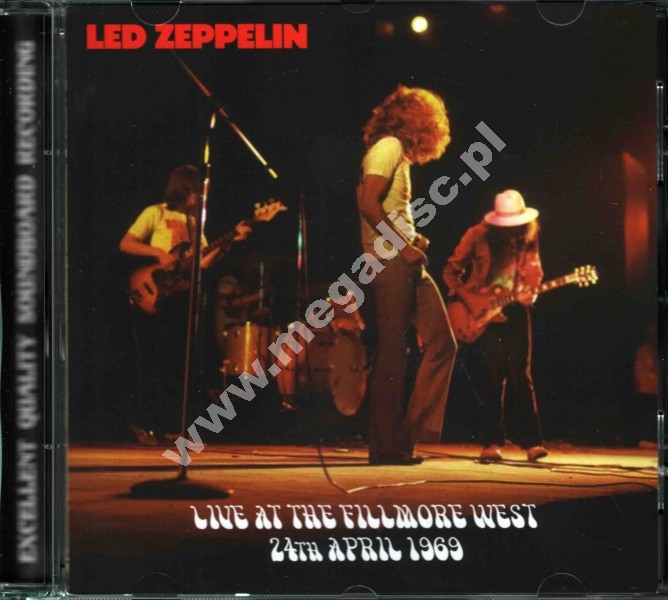 LED ZEPPELIN Live At The Fillmore West 24th April 1969 SPA Top Gear