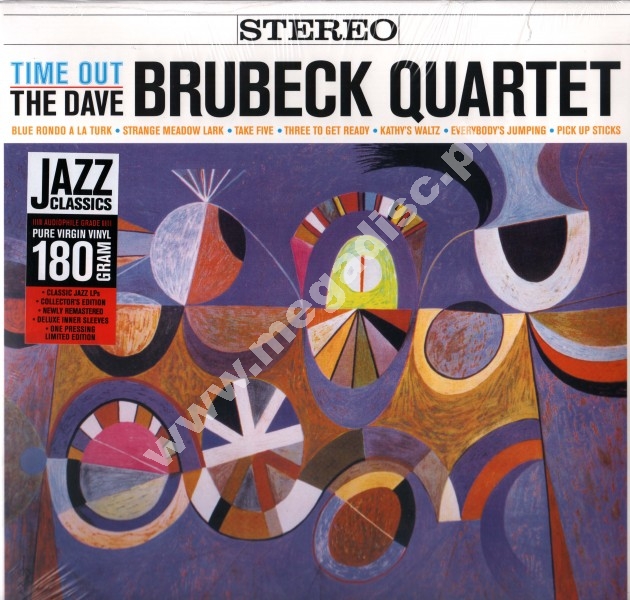 DAVE BRUBECK QUARTET Time Out Jazz Wax Records 180g Press