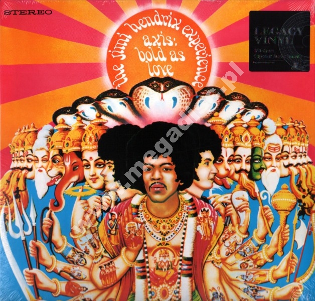 JIMI HENDRIX EXPERIENCE - Axis: Bold As Love - EU Legacy 180g Press ...