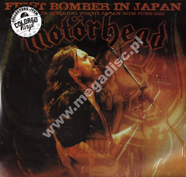 MOTORHEAD First Bomber In Japan Live 1982 EU Edition VERY RARE