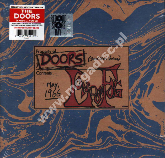 DOORS London Fog 1966 Singiel 10'' US Rhino RSD Record Store Day
