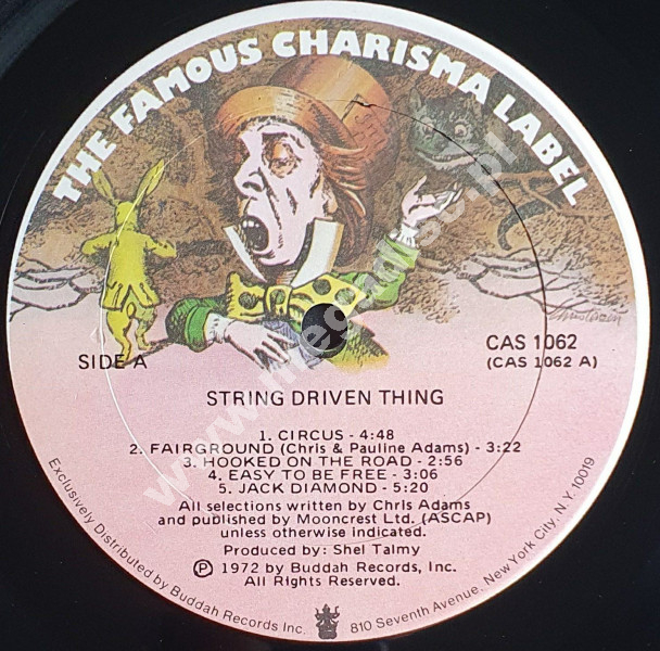 STRING DRIVEN THING String Driven Thing US Charisma 1972 1st Press