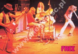 PLAKAT FREE - 1970 Live Promo (50cm x 72cm) - Rama w cenie