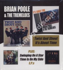 BRIAN POOLE & THE TREMELOES - Twist And Shout / It's About Time + 2 EP (1963-65) (2CD) - UK BGO