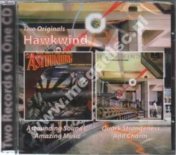 HAWKWIND - Astounding Sounds, Amazing Music / Quark Strangeness and Charm - EU Edition - VERY RARE