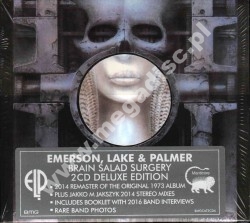 EMERSON LAKE & PALMER - Brain Salad Surgery (2CD) - EU Remastered Expanded Digipack Deluxe Edition