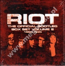 RIOT - Official Bootleg Box Set Volume 2 (1980-1990) (7CD) - UK Hear No Evil Edition