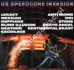 VARIOUS ARTISTS - US Speedcore Invasion - GER 1st Press - POSŁUCHAJ