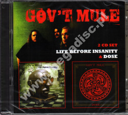 GOV'T MULE - Life Before Insanity / Dose (2CD) - UK Floating World Edition - POSŁUCHAJ