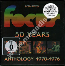 FOCUS - 50 Years: Anthology 1970-1976 (9CD+2DVD) - NL Remastered Edition