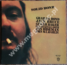 GRAHAM BOND - Solid Bond (Studio 1966 + Live 1963) (2LP) - GERMAN Warner Bros 1970 1st Press - VINTAGE VINYL