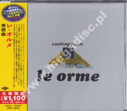 LE ORME - Contrappunti - JAP Remastered Limited Edition - POSŁUCHAJ