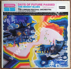 MOODY BLUES - Days Of Future Passed - GERMAN Deram 1967 1st Press - VINTAGE VINYL