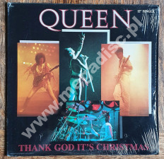 QUEEN - Thank God It's Christmas MAXI SINGIEL - US Capitol 1984 1st Press - VINTAGE VINYL