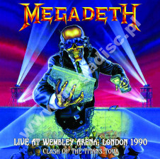 MEGADETH - Live At Wembley Arena, London 1990 - Clash Of The Titans Tour - FRA Verne Limited Press - POSŁUCHAJ - VERY RARE
