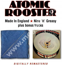 ATOMIC ROOSTER - Made In England / Nice 'N' Greasy (2CD) - UK BGO Remastered Edition