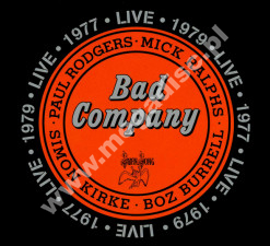 BAD COMPANY - Live 1977 & 1979 (2CD) - EU Music On CD Edition