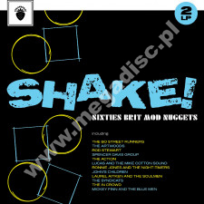 VARIOUS ARTISTS - Shake! Sixties Brit Mod Nuggets (2LP) - UK Strawberry Press