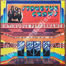 STONE THE CROWS - Ontinous Performance - JAPAN Polydor 1972 1st Press - NEAR MINT VINTAGE VINYL