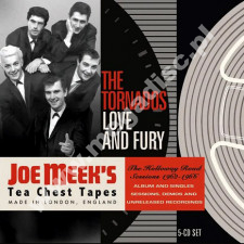 TORNADOS - Love And Fury - Holloway Road Sessions 1962-1966 - Joe Meek's Tea Chest Tapes (5CD) - UK Cherry Red Edition