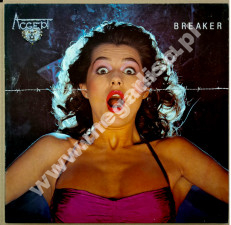ACCEPT - Breaker - GERMAN Brain ('black') 1981 1st Press - NEAR MINT VINTAGE VINYL