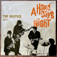 BEATLES - A Hard Day's Night - JAPAN Odeon RED VINYL 1966 STEREO Press - NEAR MINT VINTAGE VINYL