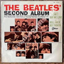 BEATLES - Second Album - JAPAN Odeon RED VINYL 1964 MONO 1st Press - EXCELLENT VINTAGE VINYL