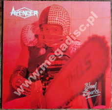 AVENGER - Blood Sports - NL Roadrunner 1984 1st Press - NEAR MINT VINTAGE VINYL