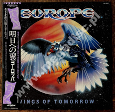EUROPE - Wings Of Tomorrow - JAPAN Victor 1984 1st Press (+OBI) - NEAR MINT VINTAGE VINYL
