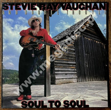 STEVIE RAY VAUGHAN AND DOUBLE TROUBLE - Soul To Soul - NL Epic 1985 1st Press - NEAR MINT VINTAGE VINYL