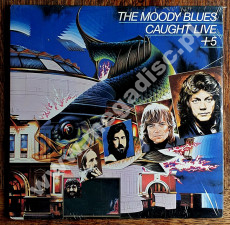 MOODY BLUES - Caught Live +5 (2LP) - US London Records 1977 1st Press - NEAR MINT VINTAGE VINYL