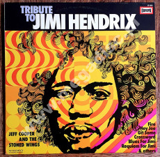 JEFF COOPER AND THE STONED WINGS - Tribute To Jimi Hendrix - GERMAN Europa 1971 1st Press - NEAR MINT VINTAGE VINYL