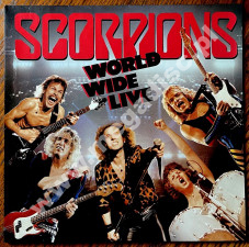 SCORPIONS - World Wide Live (2LP) - GERMAN EMI Harvest 1985 1st Press (+POSTER)  - NEAR MINT VINTAGE VINYL