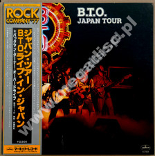 BACHMAN-TURNER OVERDRIVE - B.T.O. Japan Tour - JAPAN Mercury ('white PROMO label') 1977 1st Press (+OBI) - NEAR MINT VINTAGE VINYL