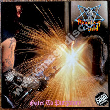 RUNNING WILD - Gates Of Purgatory - GERMAN Noise Records 1984 1st Press - NEAR MINT VINTAGE VINYL