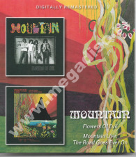 MOUNTAIN – Flowers Of Evil / Mountain Live: The Road Goes Ever On (2CD) - BGO Records Edition
